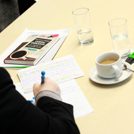 schriftlich konkrete Ziele vereinbaren